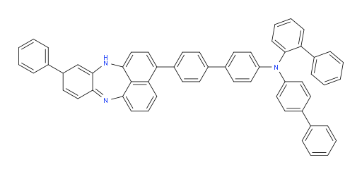 N-([1,1'-biphenyl]-4-yl)-N-(4'-(10-phenyl-10,12-dihydrobenzo[b]naphtho[1,8-ef][1,4]diazepin-3-yl)-[1,1'-biphenyl]-4-yl)-[1,1'-biphenyl]-2-amine