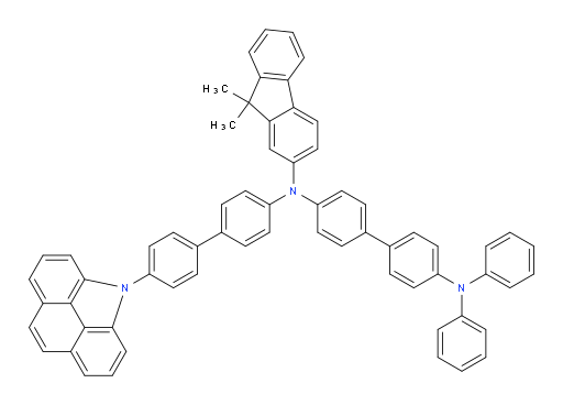 N4-(4'-(4H-benzo[def]carbazol-4-yl)-[1,1'-biphenyl]-4-yl)-N4-(9,9-dimethyl-9H-fluoren-2-yl)-N4',N4'-diphenyl-[1,1'-biphenyl]-4,4'-diamine