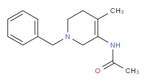 N-(1-benzyl-4-methyl-1,2,5,6-tetrahydropyridin-3-yl)acetamide