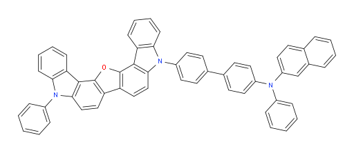 N-phenyl-N-(4'-(10-phenylfuro[3,2-c:4,5-c']dicarbazol-5(10H)-yl)-[1,1'-biphenyl]-4-yl)naphthalen-2-amine