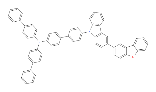 N,N-di([1,1'-biphenyl]-4-yl)-4'-(3-(dibenzo[b,d]furan-2-yl)-9H-carbazol-9-yl)-[1,1'-biphenyl]-4-amine