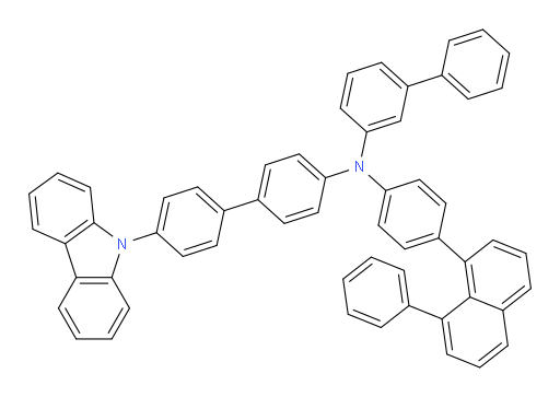 N-(4'-(9H-carbazol-9-yl)-[1,1'-biphenyl]-4-yl)-N-(4-(8-phenylnaphthalen-1-yl)phenyl)-[1,1'-biphenyl]-3-amine