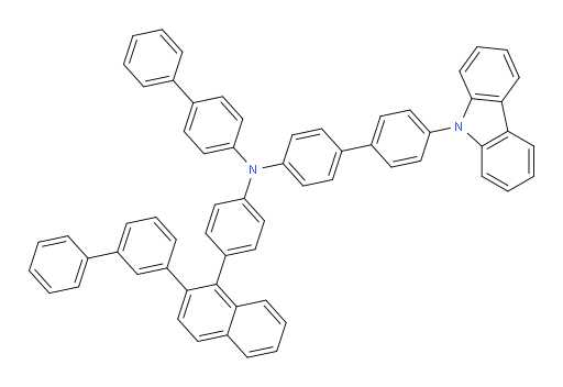 N-(4-(2-([1,1'-biphenyl]-3-yl)naphthalen-1-yl)phenyl)-N-([1,1'-biphenyl]-4-yl)-4'-(9H-carbazol-9-yl)-[1,1'-biphenyl]-4-amine