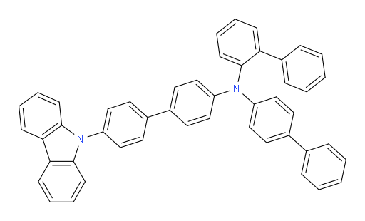 N-(4'-(9H-carbazol-9-yl)-[1,1'-biphenyl]-4-yl)-N-([1,1'-biphenyl]-4-yl)-[1,1'-biphenyl]-2-amine