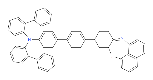 N-(4'-(9H-benzo[b]naphtho[1,8-ef][1,4]oxazepin-9-yl)-[1,1'-biphenyl]-4-yl)-N-([1,1'-biphenyl]-2-yl)-[1,1'-biphenyl]-2-amine