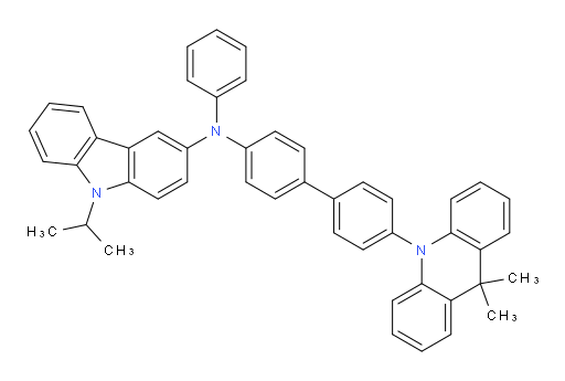 N-(4'-(9,9-dimethylacridin-10(9H)-yl)-[1,1'-biphenyl]-4-yl)-9-isopropyl-N-phenyl-9H-carbazol-3-amine