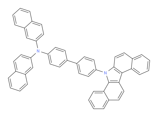 N-(4'-(7H-dibenzo[a,g]carbazol-7-yl)-[1,1'-biphenyl]-4-yl)-N-(naphthalen-2-yl)naphthalen-2-amine