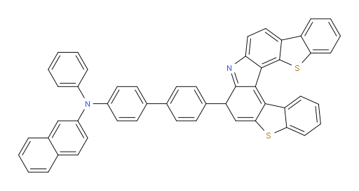 N-(4'-(7H-benzo[4,5]thieno[2,3-c]benzo[4,5]thieno[2,3-g]carbazol-7-yl)-[1,1'-biphenyl]-4-yl)-N-phenylnaphthalen-2-amine