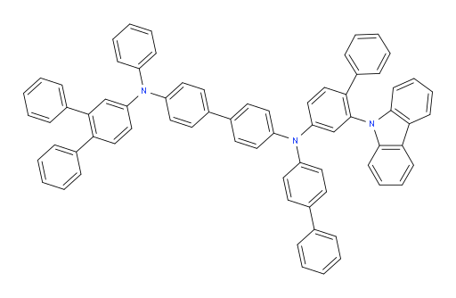 N4-(2-(9H-carbazol-9-yl)-[1,1'-biphenyl]-4-yl)-N4-([1,1'-biphenyl]-4-yl)-N4'-([1,1':2',1''-terphenyl]-4'-yl)-N4'-phenyl-[1,1'-biphenyl]-4,4'-diamine