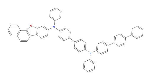 N4-([1,1':4',1''-terphenyl]-4-yl)-N4'-(naphtho[1,2-b]benzofuran-9-yl)-N4,N4'-diphenyl-[1,1'-biphenyl]-4,4'-diamine
