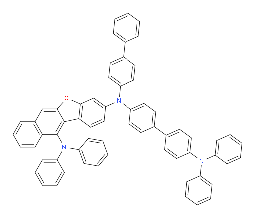 N3-([1,1'-biphenyl]-4-yl)-N3-(4'-(diphenylamino)-[1,1'-biphenyl]-4-yl)-N11,N11-diphenylnaphtho[2,3-b]benzofuran-3,11-diamine
