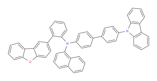 N-(4'-(9H-carbazol-9-yl)-[1,1'-biphenyl]-4-yl)-N-(2-(dibenzo[b,d]furan-2-yl)phenyl)naphthalen-1-amine