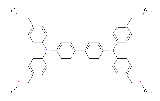 N4,N4,N4',N4'-tetrakis(4-(methoxymethyl)phenyl)-[1,1'-biphenyl]-4,4'-diamine