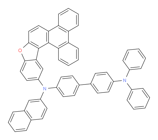 N4-(naphthalen-2-yl)-N4',N4'-diphenyl-N4-(triphenyleno[2,1-b]benzofuran-10-yl)-[1,1'-biphenyl]-4,4'-diamine