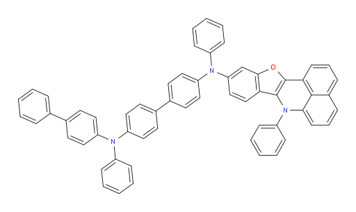 N4-([1,1'-biphenyl]-4-yl)-N4,N4'-diphenyl-N4'-(7-phenyl-7H-benzo[de]benzofuro[3,2-b]quinolin-10-yl)-[1,1'-biphenyl]-4,4'-diamine