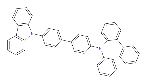 N-(4'-(9H-carbazol-9-yl)-[1,1'-biphenyl]-4-yl)-N-phenyl-[1,1'-biphenyl]-2-amine
