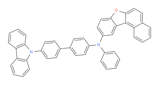 N-(4'-(9H-carbazol-9-yl)-[1,1'-biphenyl]-4-yl)-N-phenylnaphtho[2,1-b]benzofuran-10-amine