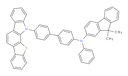 N-(4'-(12H-benzo[4,5]thieno[2,3-a]carbazol-12-yl)-[1,1'-biphenyl]-4-yl)-9,9-dimethyl-N-phenyl-9H-fluoren-2-amine