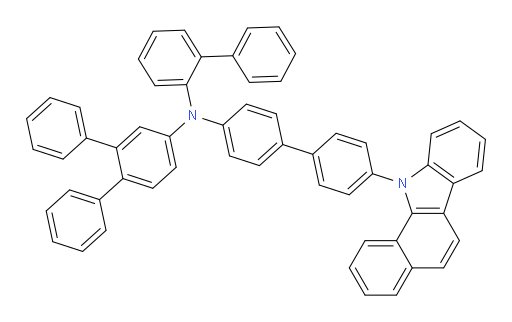 N-(4'-(11H-benzo[a]carbazol-11-yl)-[1,1'-biphenyl]-4-yl)-N-([1,1'-biphenyl]-2-yl)-[1,1':2',1''-terphenyl]-4'-amine