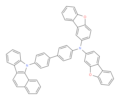 N-(4'-(11H-benzo[a]carbazol-11-yl)-[1,1'-biphenyl]-4-yl)-N-(dibenzo[b,d]furan-3-yl)dibenzo[b,d]furan-2-amine