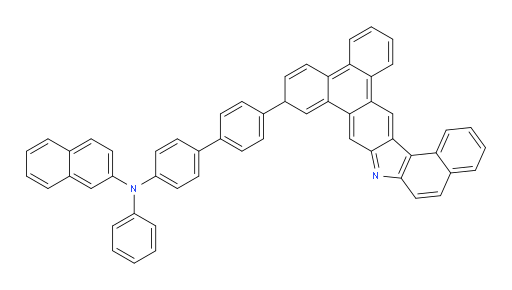 N-(4'-(10H-benzo[g]phenanthro[9,10-b]carbazol-10-yl)-[1,1'-biphenyl]-4-yl)-N-phenylnaphthalen-2-amine
