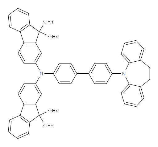 N-(4'-(10,11-dihydro-5H-dibenzo[b,f]azepin-5-yl)-[1,1'-biphenyl]-4-yl)-N-(9,9-dimethyl-9H-fluoren-2-yl)-9,9-dimethyl-9H-fluoren-2-amine