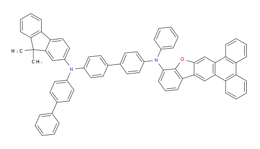 N4-([1,1'-biphenyl]-4-yl)-N4-(9,9-dimethyl-9H-fluoren-2-yl)-N4'-phenyl-N4'-(triphenyleno[2,3-b]benzofuran-11-yl)-[1,1'-biphenyl]-4,4'-diamine