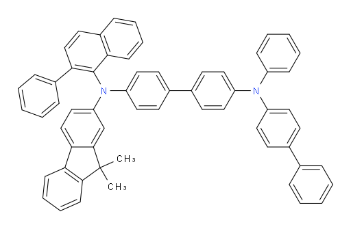 N4-([1,1'-biphenyl]-4-yl)-N4'-(9,9-dimethyl-9H-fluoren-2-yl)-N4-phenyl-N4'-(2-phenylnaphthalen-1-yl)-[1,1'-biphenyl]-4,4'-diamine