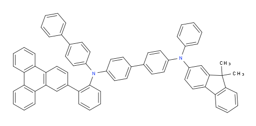 N4-([1,1'-biphenyl]-4-yl)-N4'-(9,9-dimethyl-9H-fluoren-2-yl)-N4'-phenyl-N4-(2-(triphenylen-2-yl)phenyl)-[1,1'-biphenyl]-4,4'-diamine