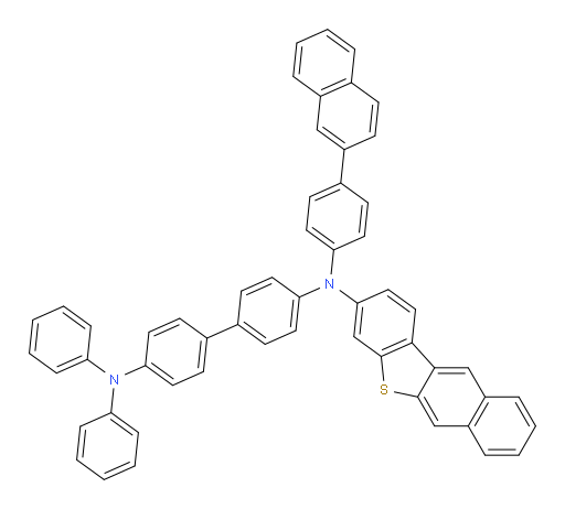 N4-(benzo[b]naphtho[2,3-d]thiophen-3-yl)-N4-(4-(naphthalen-2-yl)phenyl)-N4',N4'-diphenyl-[1,1'-biphenyl]-4,4'-diamine