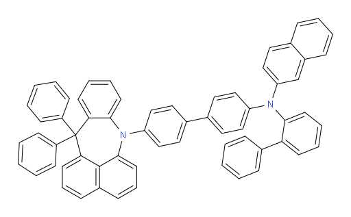 N-([1,1'-biphenyl]-2-yl)-N-(4'-(12,12-diphenylbenzo[f]naphtho[1,8-bc]azepin-7(12H)-yl)-[1,1'-biphenyl]-4-yl)naphthalen-2-amine