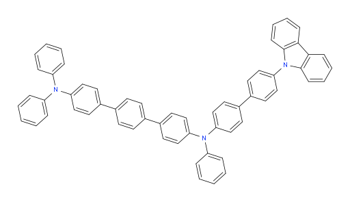 N4-(4'-(9H-carbazol-9-yl)-[1,1'-biphenyl]-4-yl)-N4,N4'',N4''-triphenyl-[1,1':4',1''-terphenyl]-4,4''-diamine