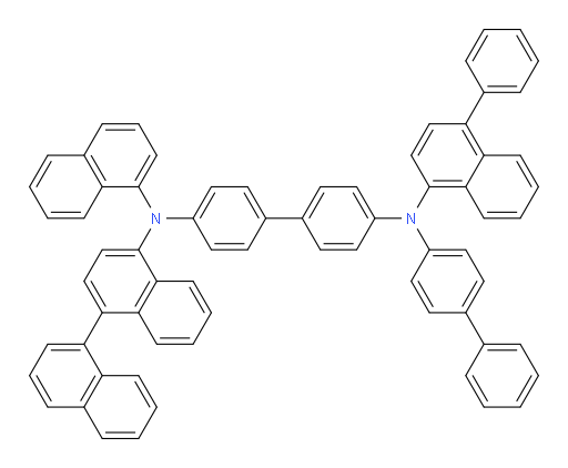 N4-([1,1'-binaphthalen]-4-yl)-N4'-([1,1'-biphenyl]-4-yl)-N4-(naphthalen-1-yl)-N4'-(4-phenylnaphthalen-1-yl)-[1,1'-biphenyl]-4,4'-diamine