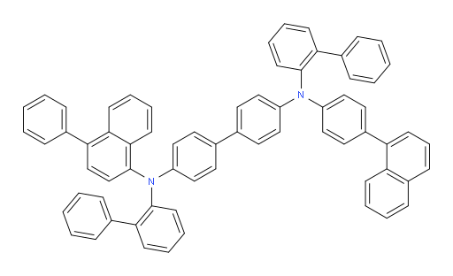 N4,N4'-di([1,1'-biphenyl]-2-yl)-N4-(4-(naphthalen-1-yl)phenyl)-N4'-(4-phenylnaphthalen-1-yl)-[1,1'-biphenyl]-4,4'-diamine