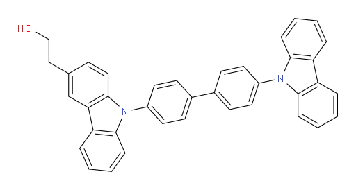 2-(9-(4'-(9H-carbazol-9-yl)-[1,1'-biphenyl]-4-yl)-9H-carbazol-3-yl)ethanol