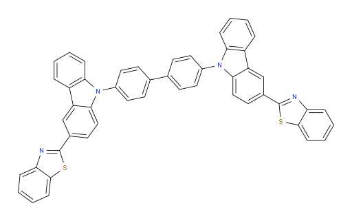 4,4'-bis(3-(benzo[d]thiazol-2-yl)-9H-carbazol-9-yl)-1,1'-biphenyl