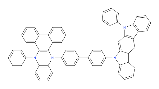 9-phenyl-14-(4'-(7-phenylindolo[2,3-b]carbazol-5(1H,7H,12H)-yl)-[1,1'-biphenyl]-4-yl)-9,14-dihydrodibenzo[a,c]phenazine