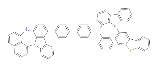 N-(4'-(4H-naphtho[1',8':5,6,7][1,4]diazepino[3,2,1-jk]carbazol-7-yl)-[1,1'-biphenyl]-4-yl)-9-(dibenzo[b,d]thiophen-2-yl)-N-phenyl-9H-carbazol-1-amine