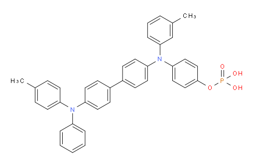 4-((4'-(phenyl(p-tolyl)amino)-[1,1'-biphenyl]-4-yl)(m-tolyl)amino)phenyl dihydrogen phosphate