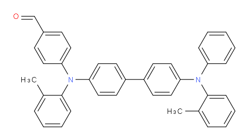4-((4'-(phenyl(o-tolyl)amino)-[1,1'-biphenyl]-4-yl)(o-tolyl)amino)benzaldehyde