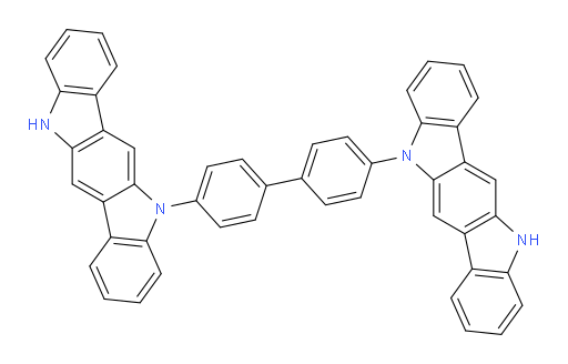 4,4'-bis(indolo[3,2-b]carbazol-5(11H)-yl)-1,1'-biphenyl