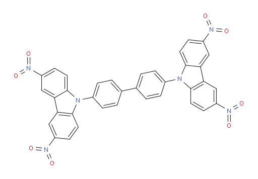 4,4'-bis(3,6-dinitro-9H-carbazol-9-yl)-1,1'-biphenyl