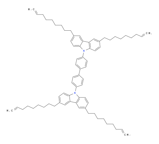 4,4'-bis(3,6-di(non-8-en-1-yl)-9H-carbazol-9-yl)-1,1'-biphenyl