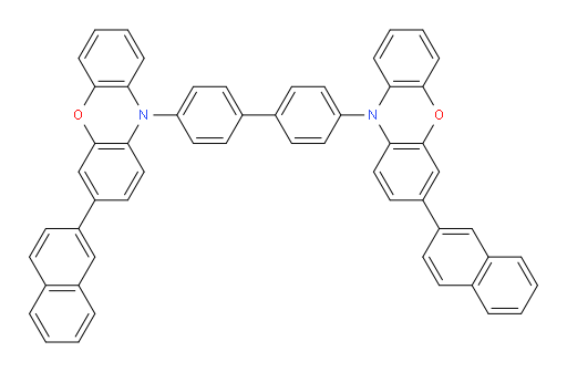 4,4'-bis(3-(naphthalen-2-yl)-10H-phenoxazin-10-yl)-1,1'-biphenyl