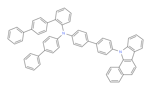 N-(4'-(11H-benzo[a]carbazol-11-yl)-[1,1'-biphenyl]-4-yl)-N-([1,1'-biphenyl]-4-yl)-[1,1':4',1''-terphenyl]-2-amine