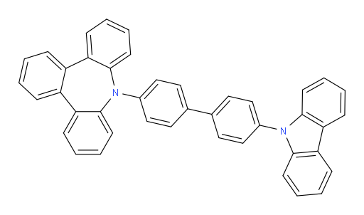 9-(4'-(9H-carbazol-9-yl)-[1,1'-biphenyl]-4-yl)-9H-tribenzo[b,d,f]azepine