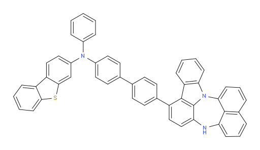 N-(4'-(4H-naphtho[1',8':5,6,7][1,4]diazepino[3,2,1-jk]carbazol-7-yl)-[1,1'-biphenyl]-4-yl)-N-phenyldibenzo[b,d]thiophen-3-amine