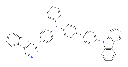 N-(4-(benzofuro[3,2-c]pyridin-4-yl)phenyl)-4'-(9H-carbazol-9-yl)-N-phenyl-[1,1'-biphenyl]-4-amine