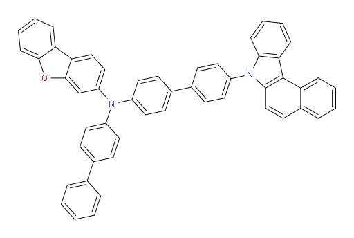 N-(4'-(7H-benzo[c]carbazol-7-yl)-[1,1'-biphenyl]-4-yl)-N-([1,1'-biphenyl]-4-yl)dibenzo[b,d]furan-3-amine