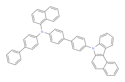 N-(4'-(7H-benzo[c]carbazol-7-yl)-[1,1'-biphenyl]-4-yl)-N-([1,1'-biphenyl]-4-yl)naphthalen-1-amine